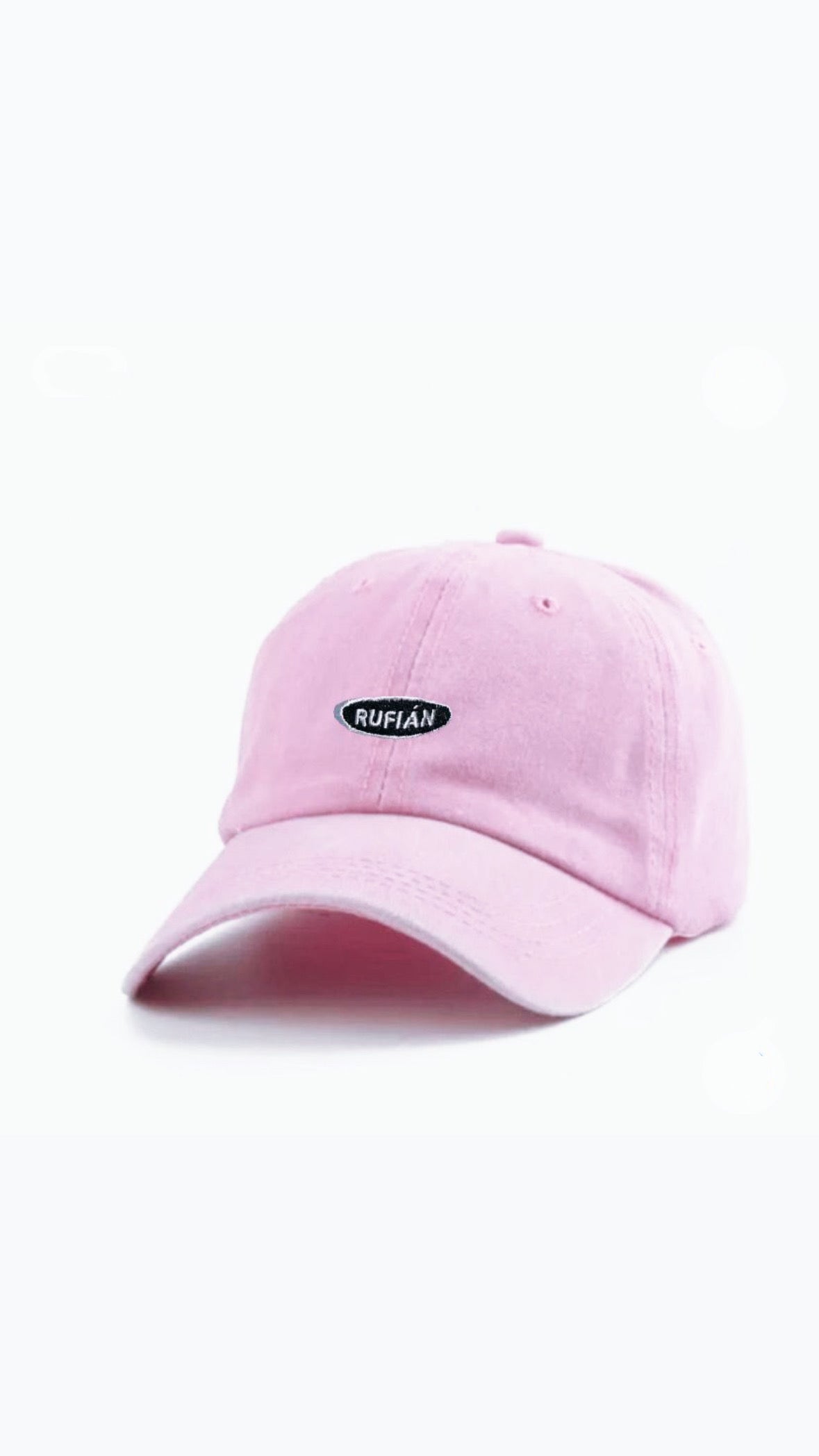 Gorro Béisbol Wash - Rosa