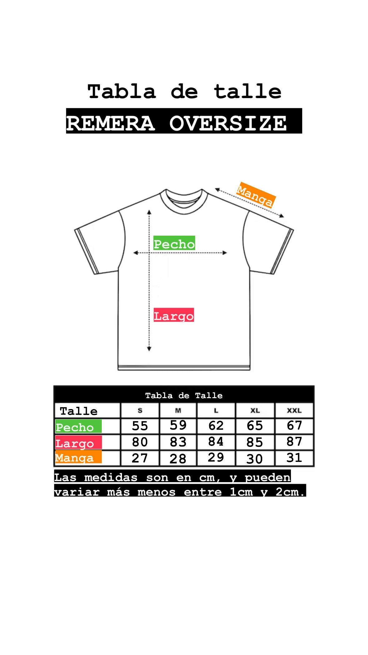 Remera OVER Goma - Blanco