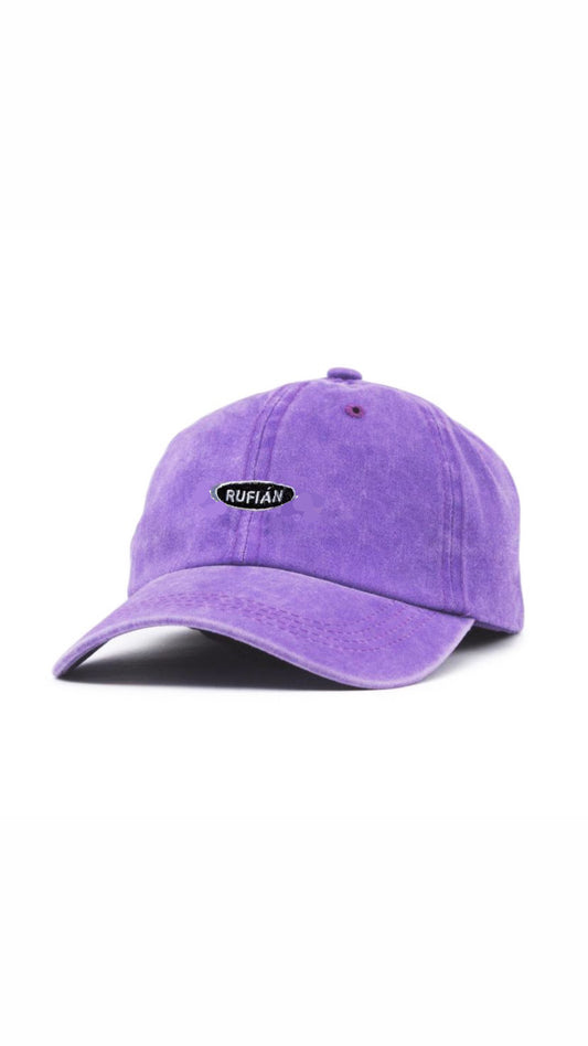 Gorro Béisbol Wash - Violeta