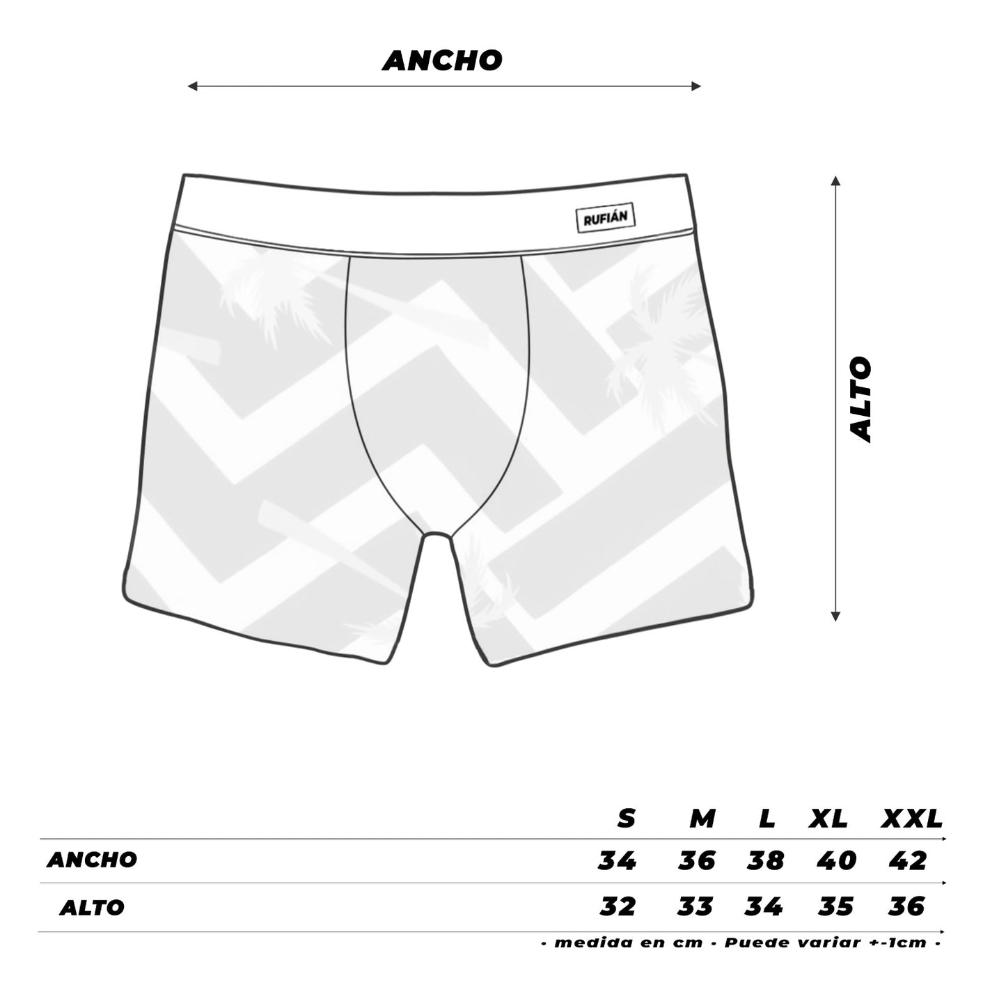 PROMO 4X3 - Boxer Premium Sublimado - Diseños a elección