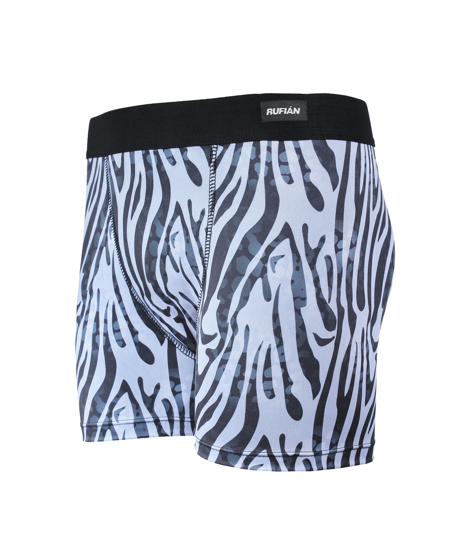 Boxer Premium Sublimado - Diseño Cebra