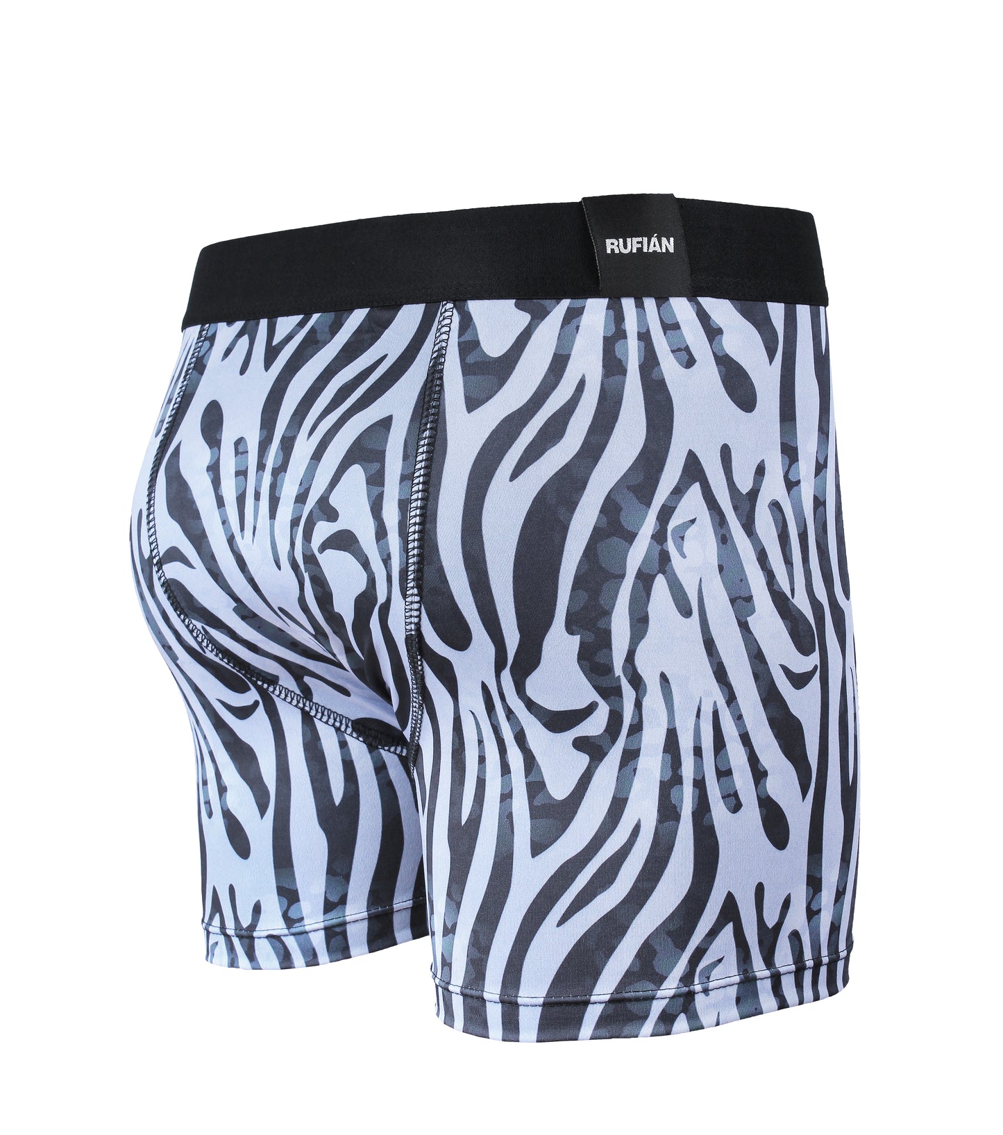 Boxer Premium Sublimado - Diseño Cebra