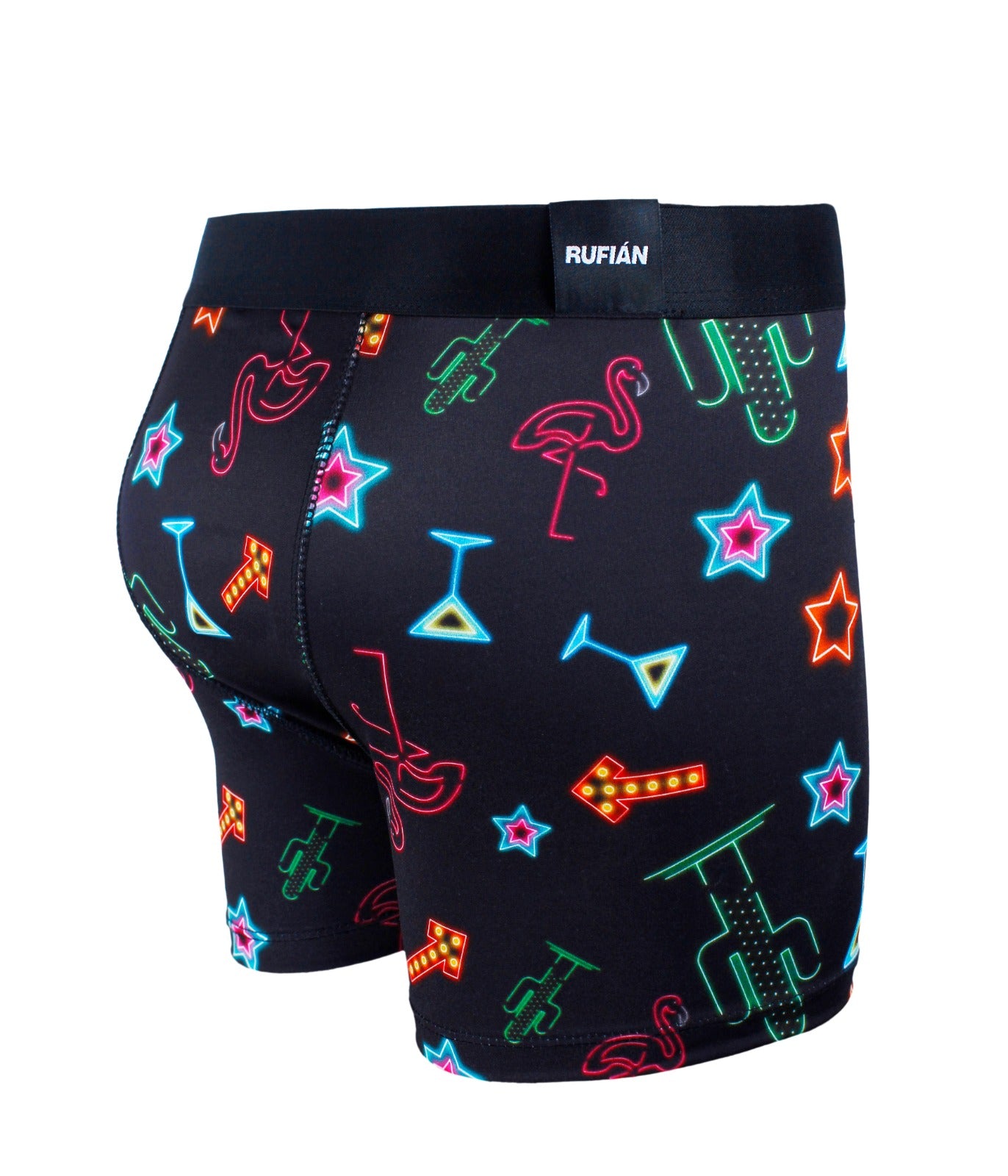 Boxer Premium Sublimado - Diseño Neón