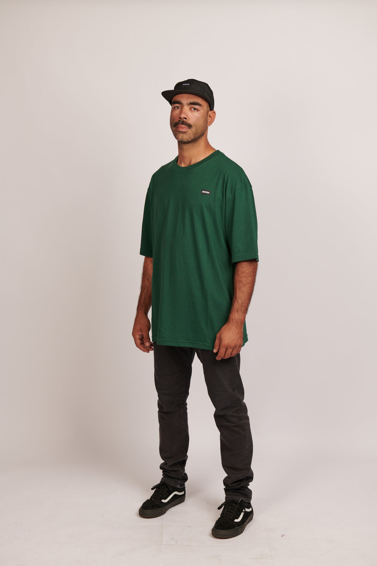 Remera OVERSIZE Basic - Verde Benetton