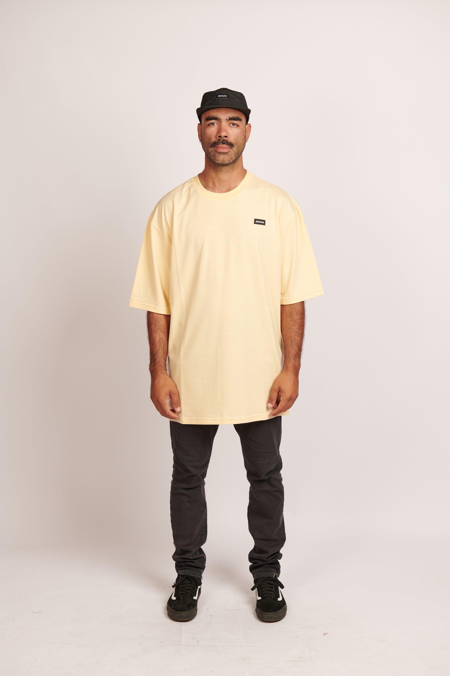 Remera OVERSIZE Basic - Amarillo