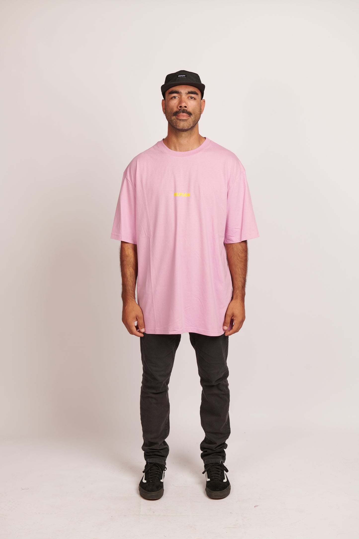 Remera OVERSIZE Logo - Rosa