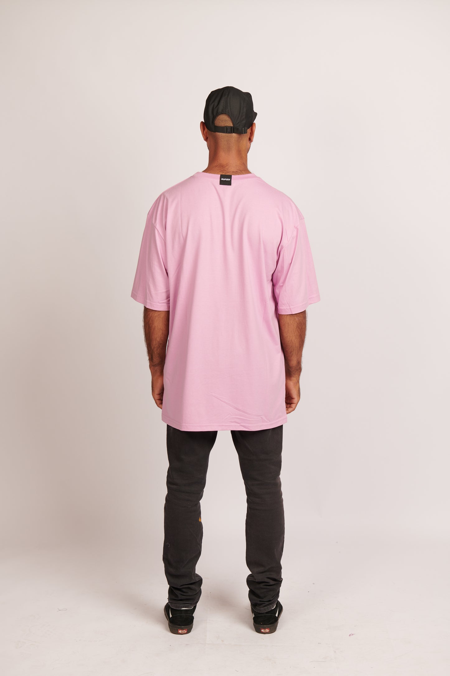 Remera OVERSIZE Logo - Rosa