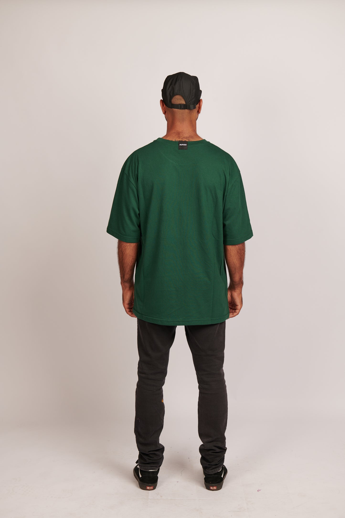 Remera OVERSIZE Basic - Verde Benetton