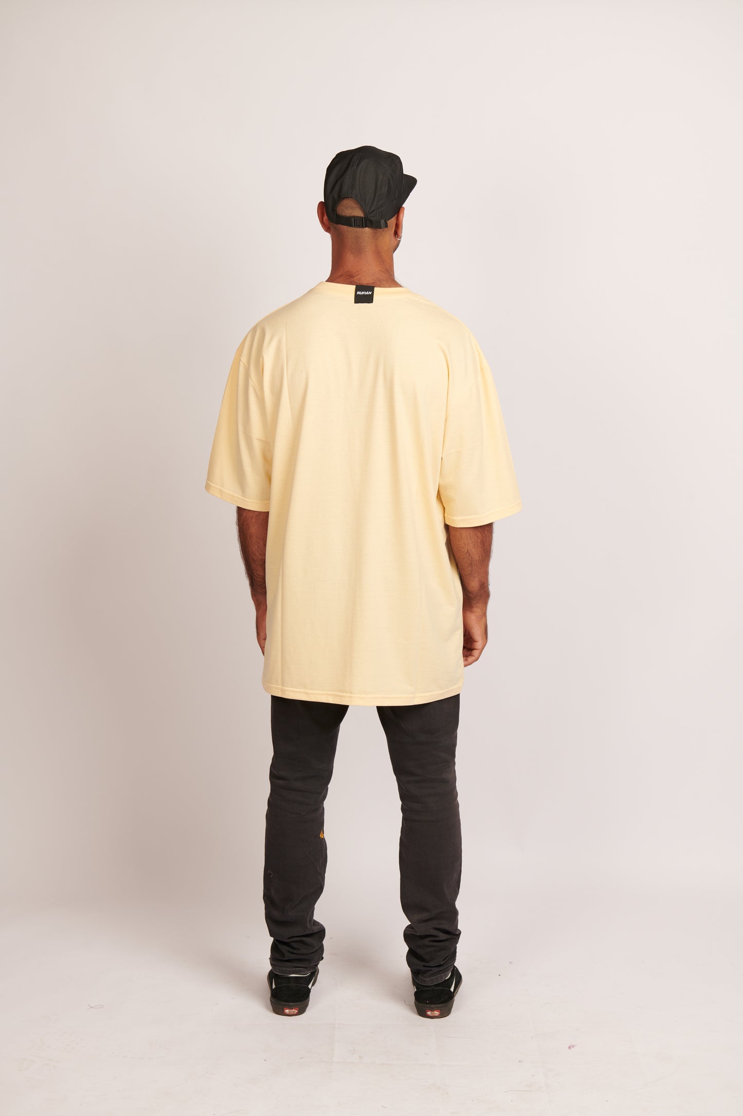 Remera OVERSIZE Basic - Amarillo